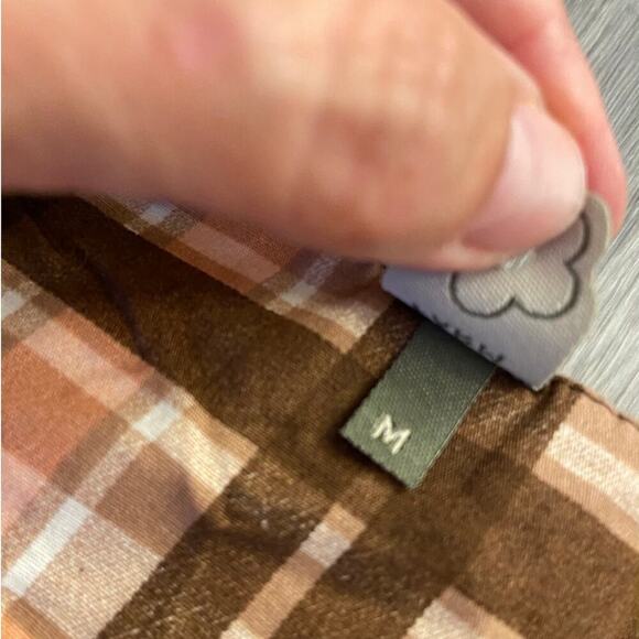 RARE FARM Rio Women's Monkey Printed Linen Blend Shorts Size Medium - Picture 4 of 8